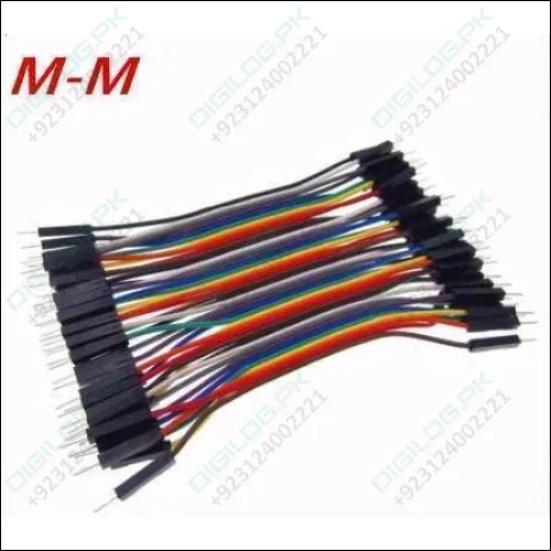 10cm Pin To Pin Jumper Wire Dupont Line 40 Pin Male To Male Arduino Jumper Wires