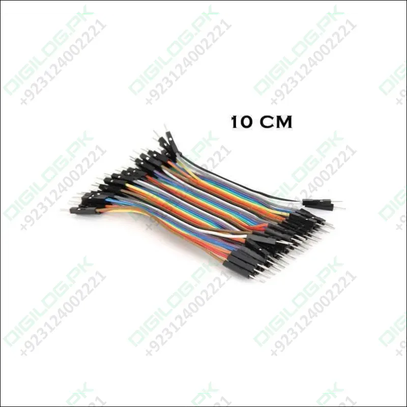 10cm Pin To Pin Jumper Wire Dupont Line 40 Pin Male To Male Arduino Jumper Wires