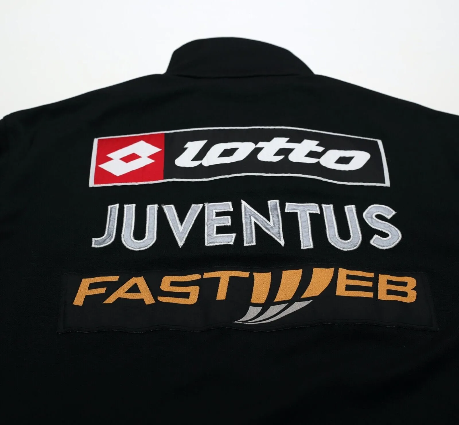 2002/03 JUVENTUS Vintage Lotto 1/4 Zip Track Top Jacket (M)