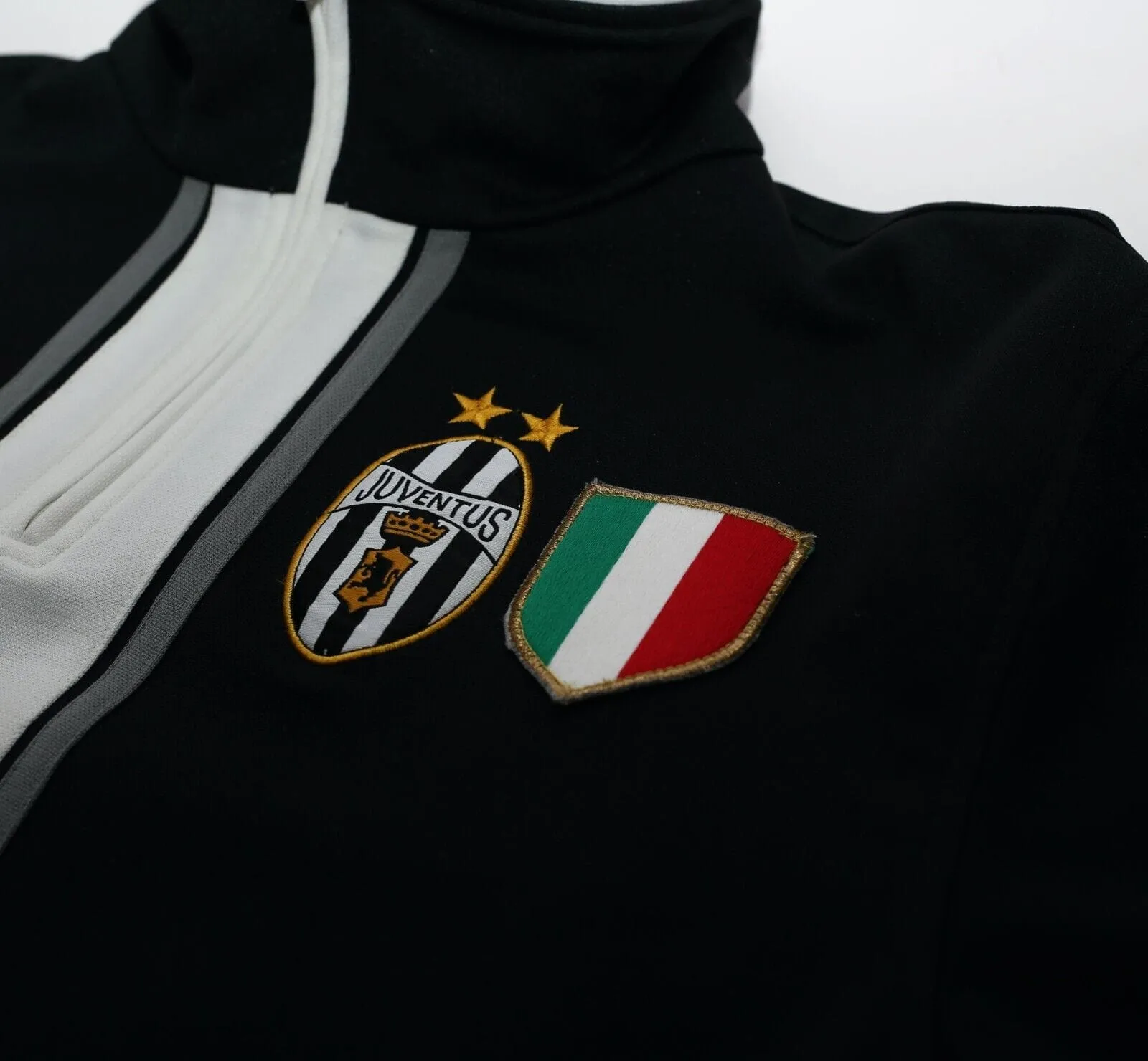 2002/03 JUVENTUS Vintage Lotto 1/4 Zip Track Top Jacket (M)