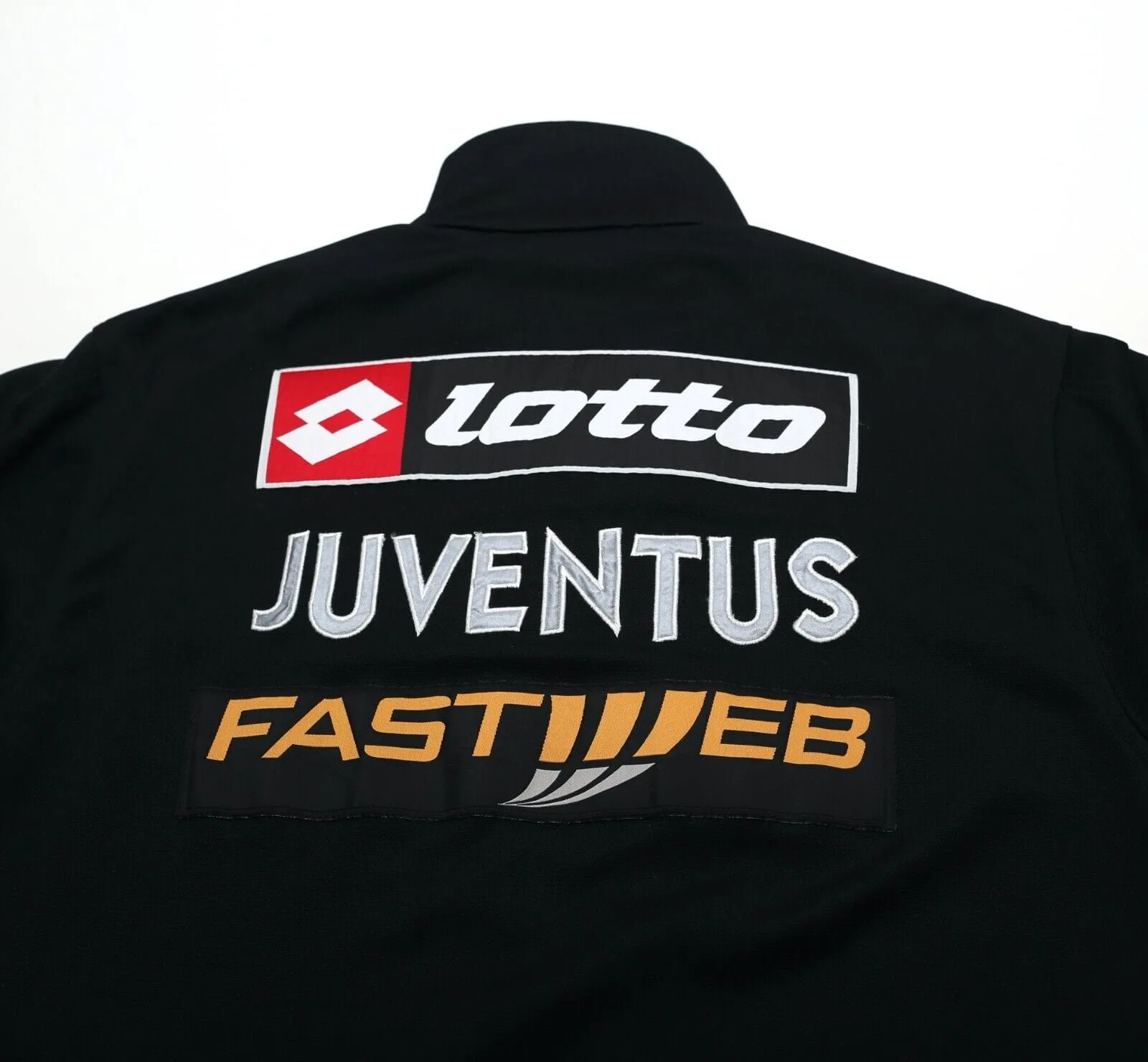 2002/03 JUVENTUS Vintage Lotto 1/4 Zip Track Top Jacket (M)