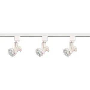 3 LIGHT TRACK KIT GMBAL RING MR16 WHITE