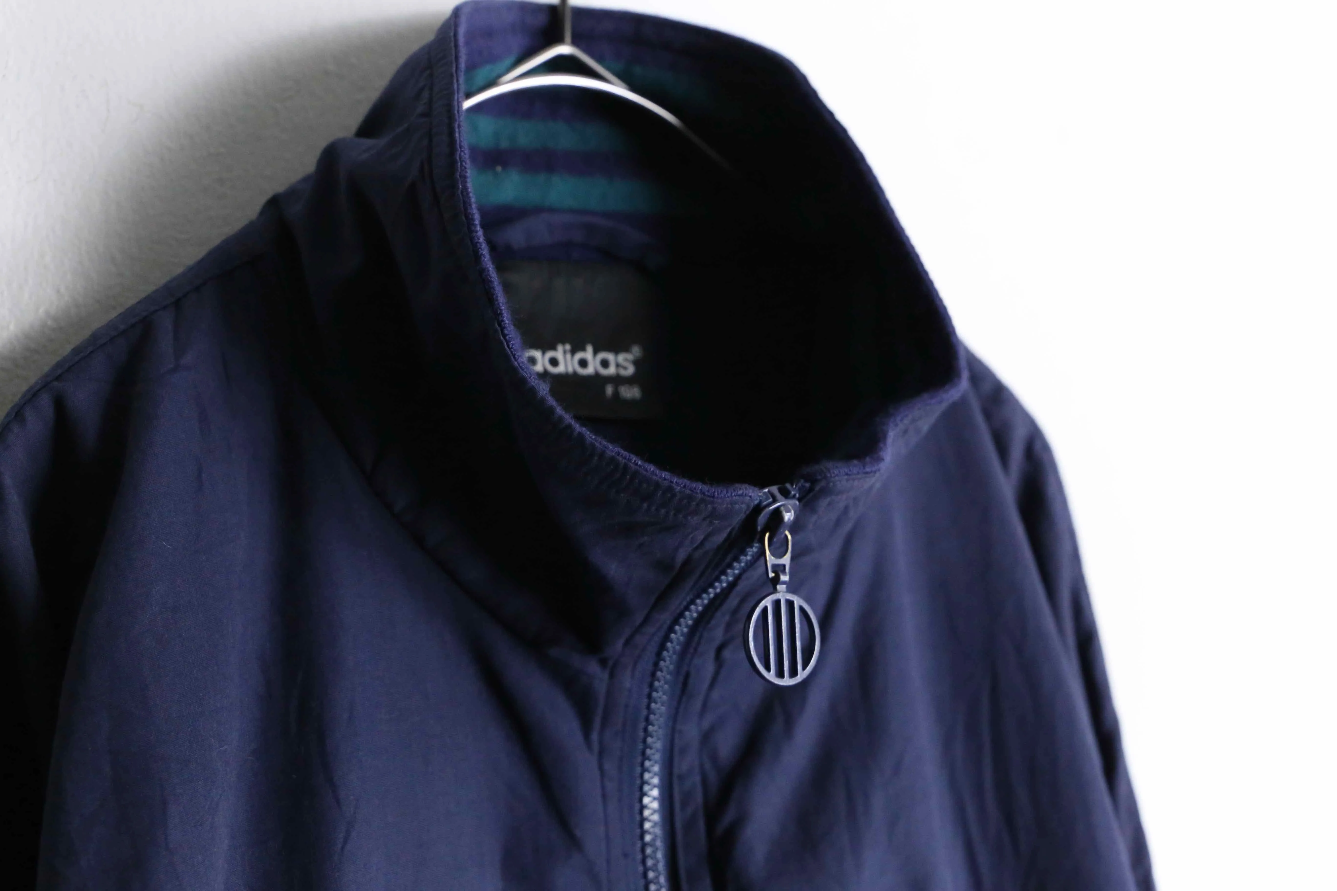 90's "adidas" navy color track jacket