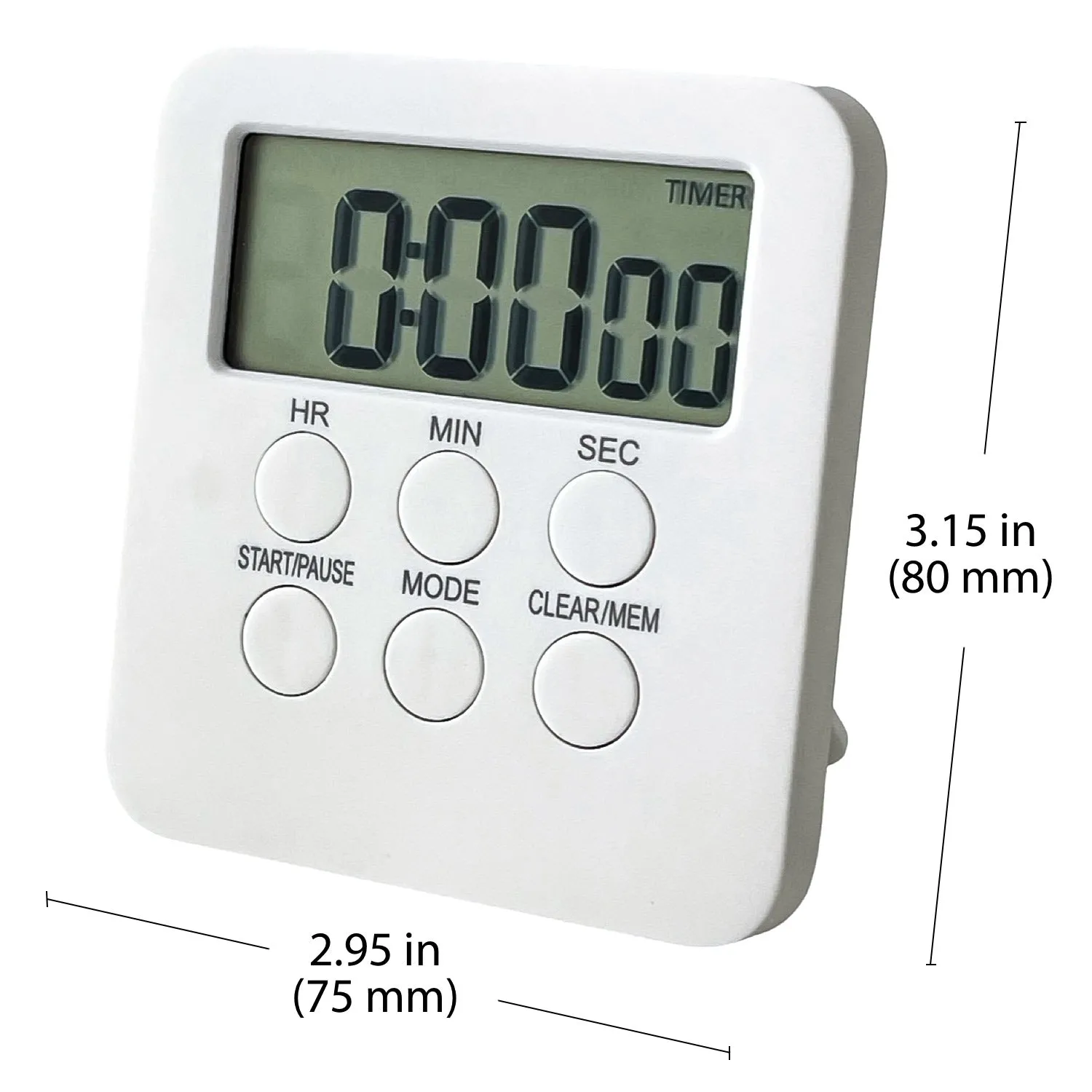 AC-CLW Kitchen Timer | Digital Timer for Cooking | Magnetic Timer