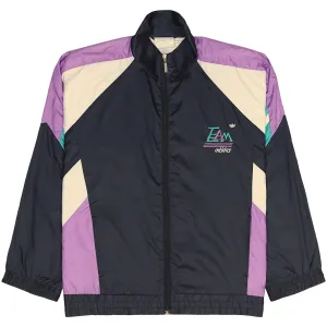 Adidas Team Black and Lilac Track Jacket