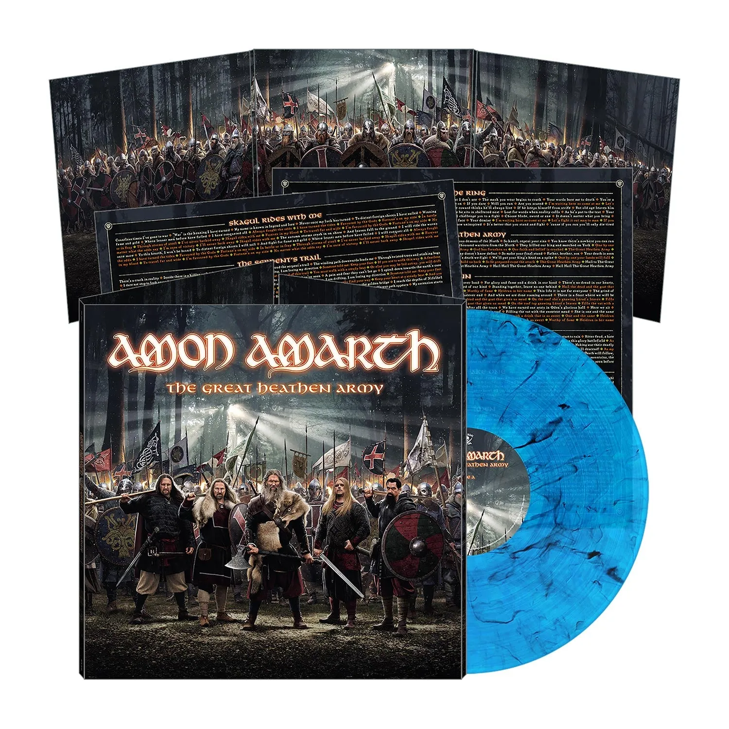 Amon Amarth "The Great Heathen Army (Blue Smoke Vinyl)" 12"