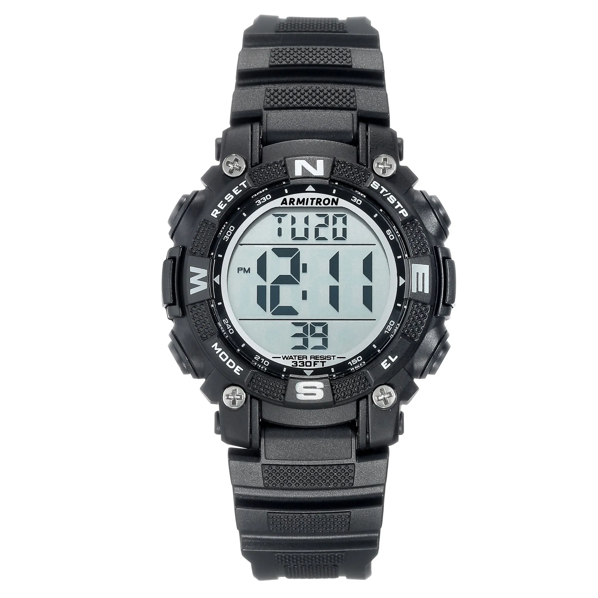 Armitron Black Plastic Kids Digital Watch - 457099BLK