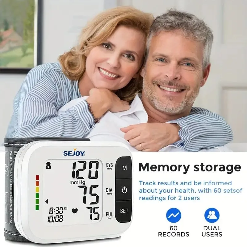 Automatic Digital Wrist Blood Pressure Monitor