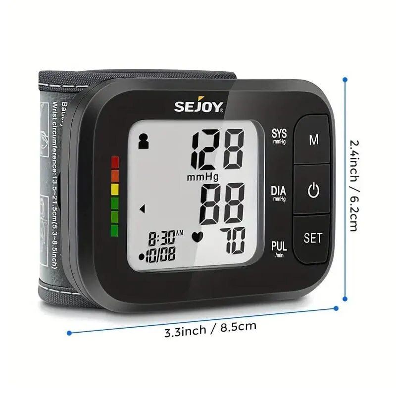 Automatic Digital Wrist Blood Pressure Monitor