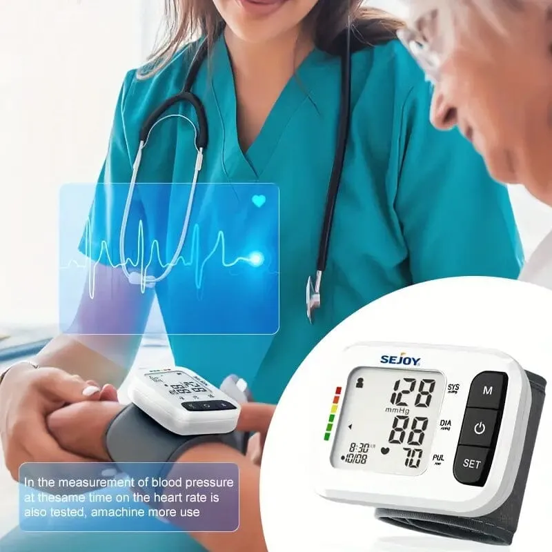 Automatic Digital Wrist Blood Pressure Monitor