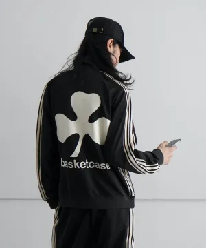 Basketcase LUCKY TRACK JACKET "BLACK / CREAM"