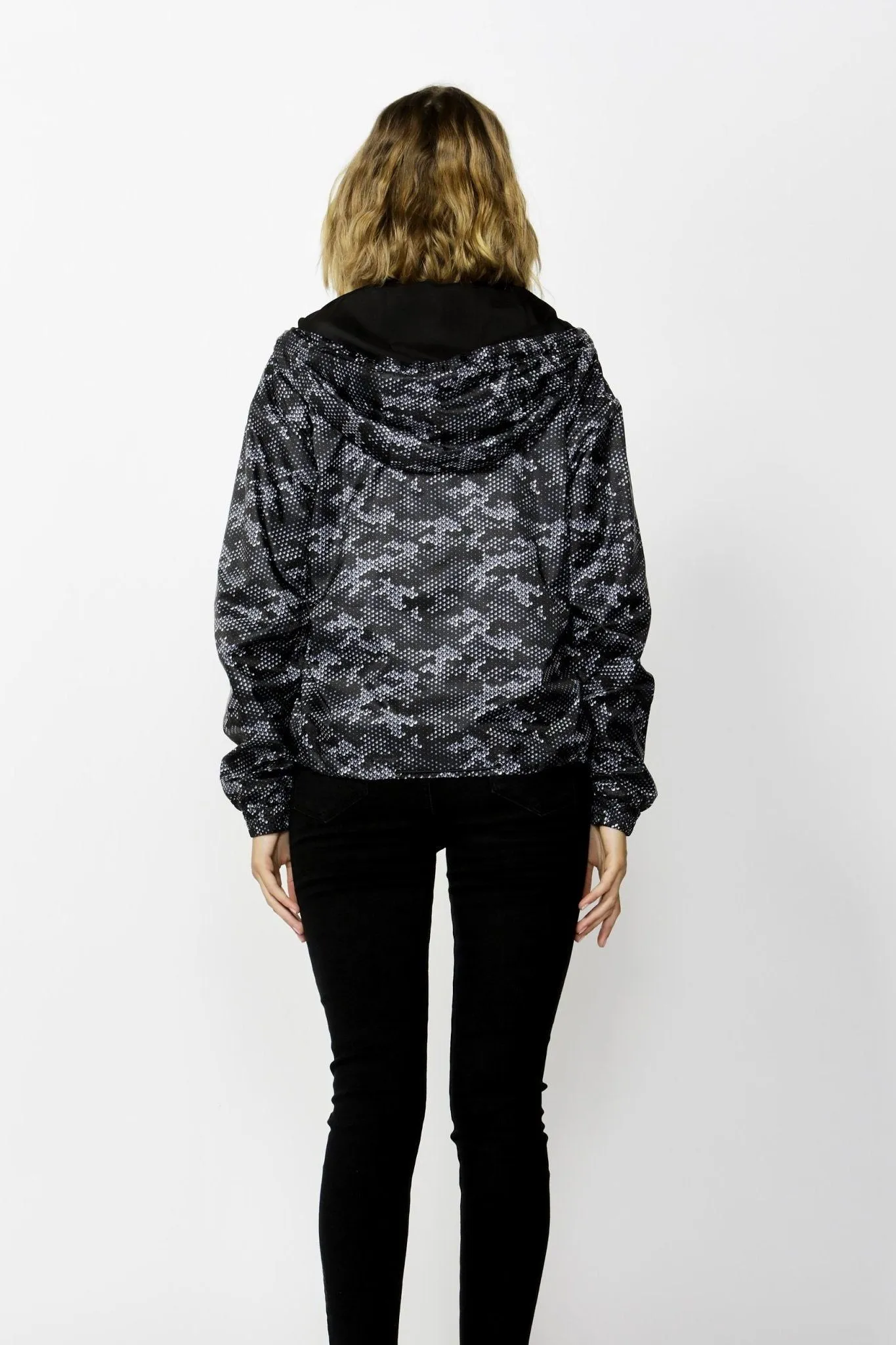 Betty Basics Knox Spray Jacket in Digital Camouflage