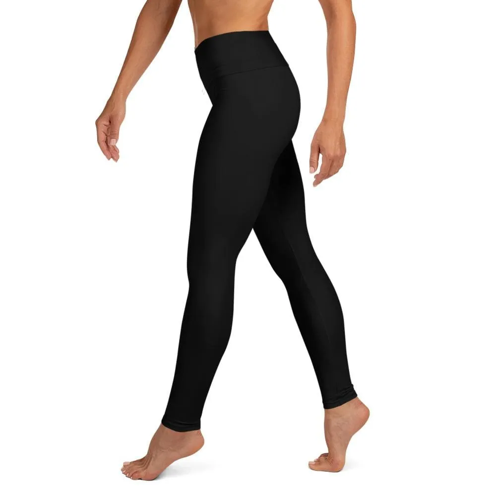 Black SS Premium Standard ~ High-Waist Leggings