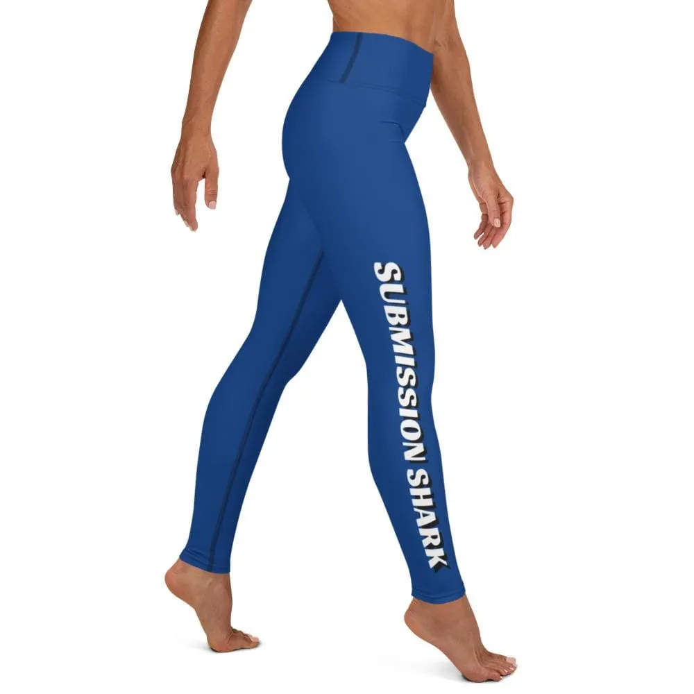 Blue SS Premium Standard ~ High-Waist Leggings