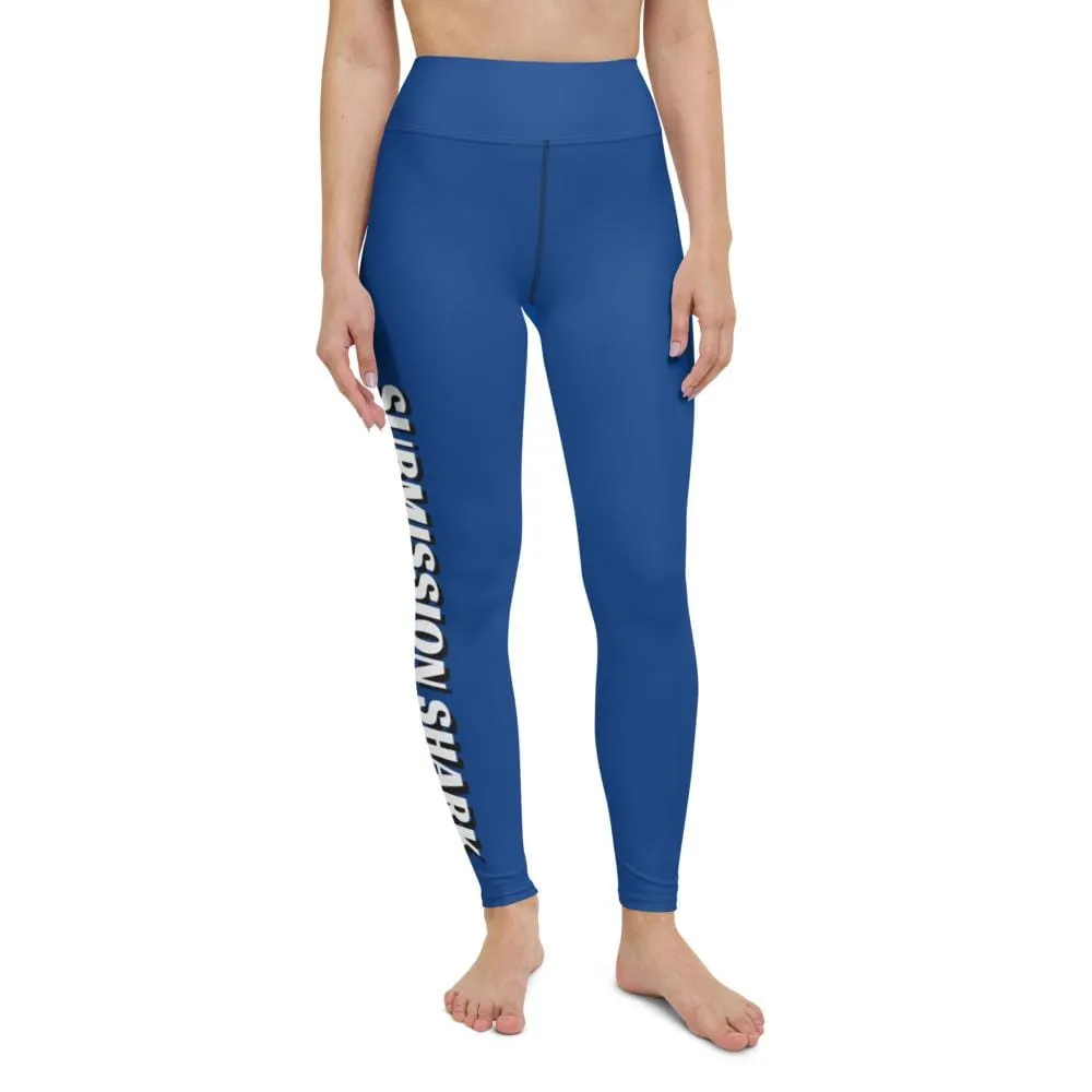 Blue SS Premium Standard ~ High-Waist Leggings