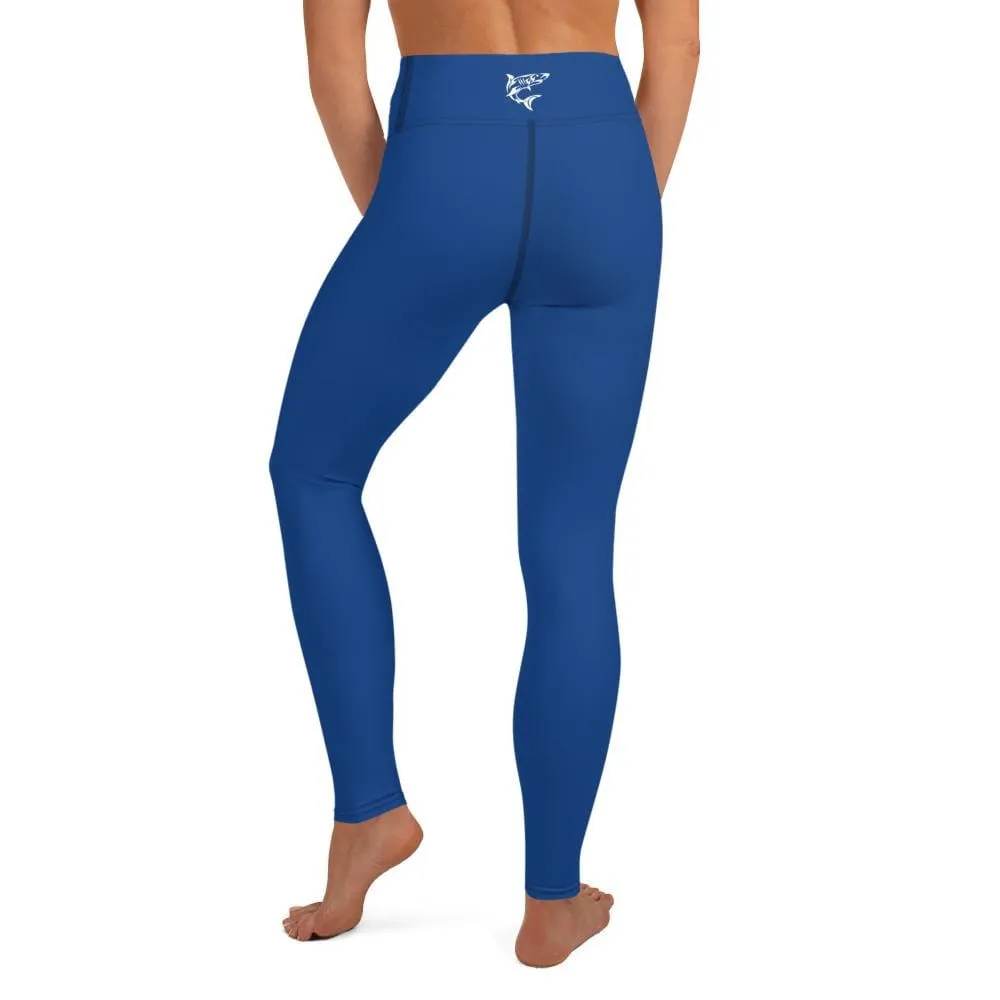 Blue SS Premium Standard ~ High-Waist Leggings