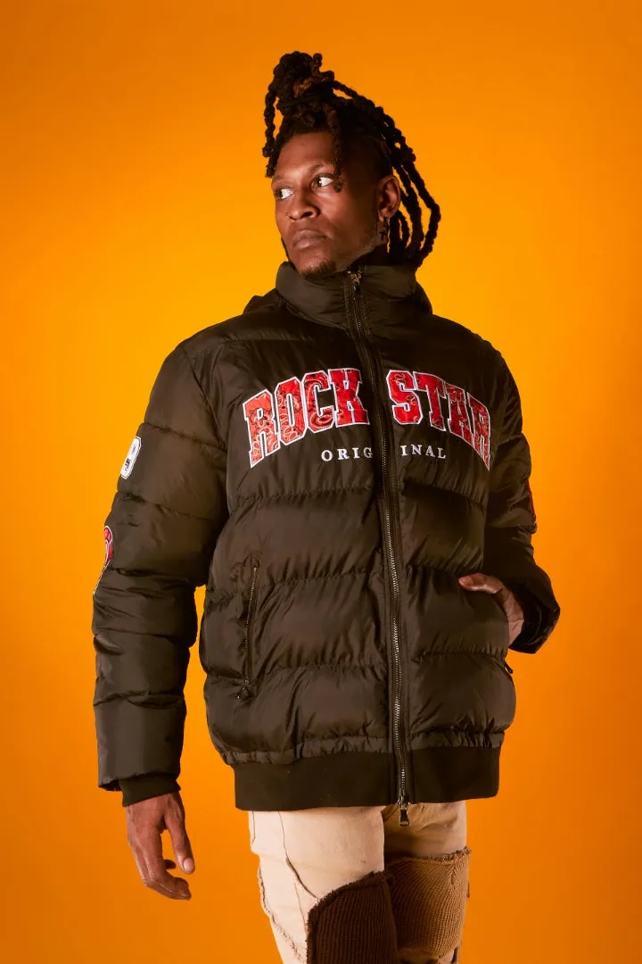 Bronx Black Heavy Puffer Jacket