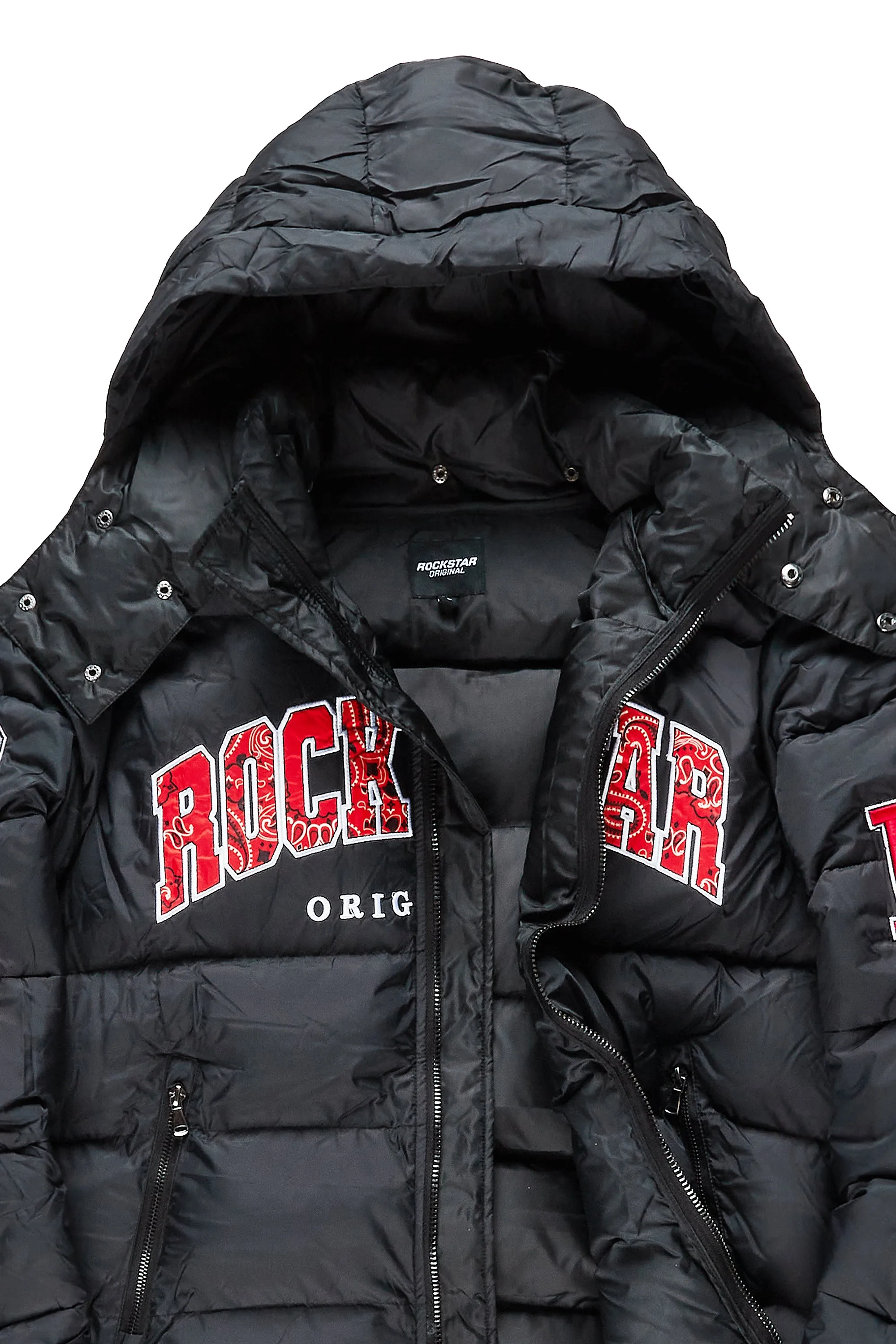 Bronx Black Heavy Puffer Jacket