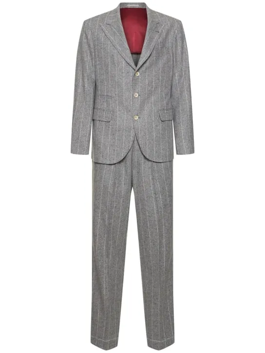 Brunello Cucinelli   Leisure silk blend suit 