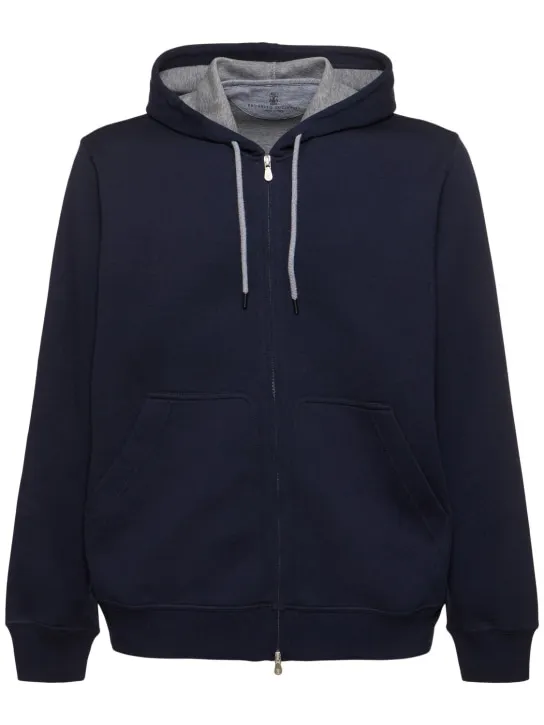 Brunello Cucinelli   Leisure zipped sweatshirt 