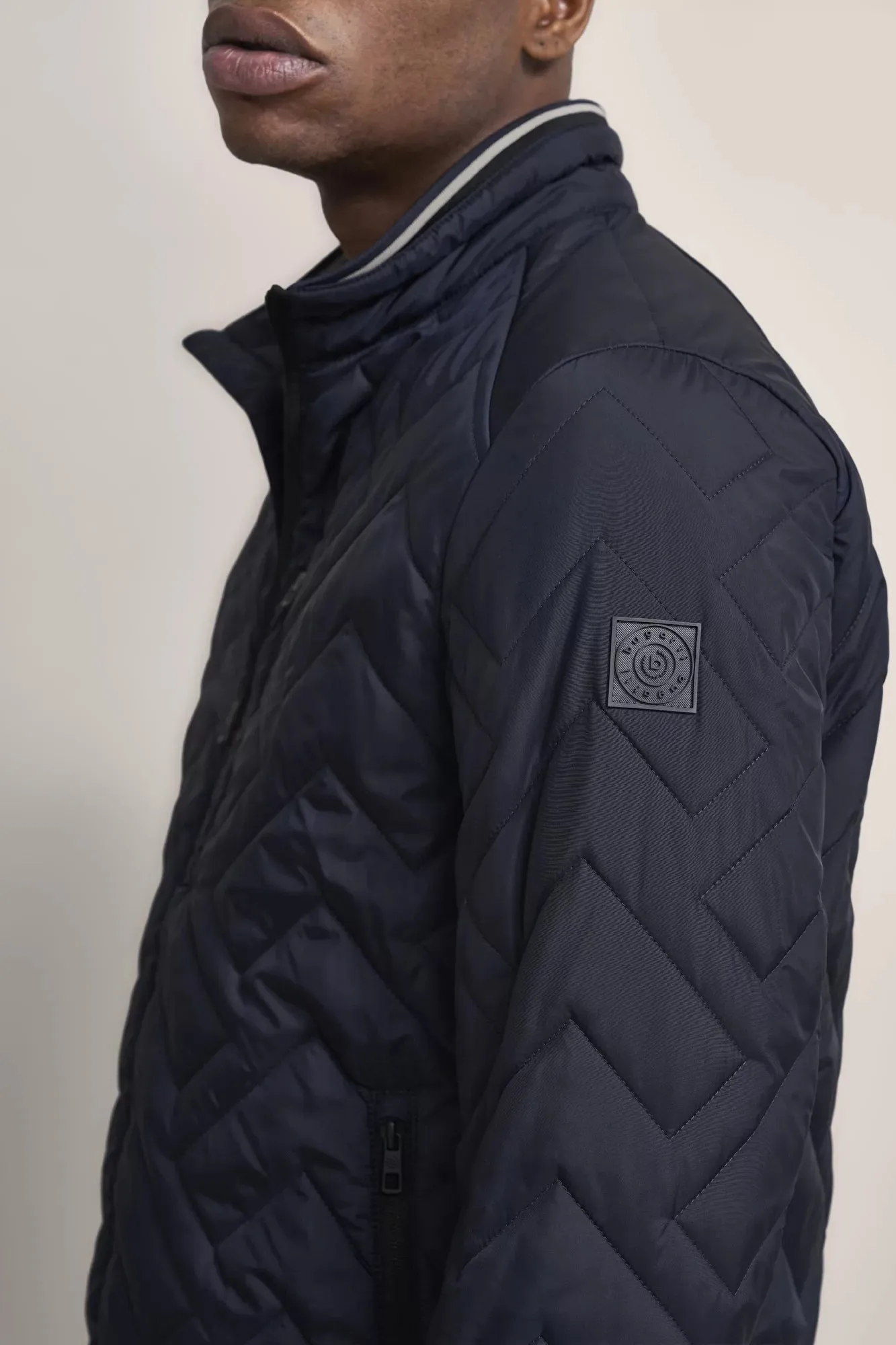 Bugatti Air Series Quilted Bomber Jacket