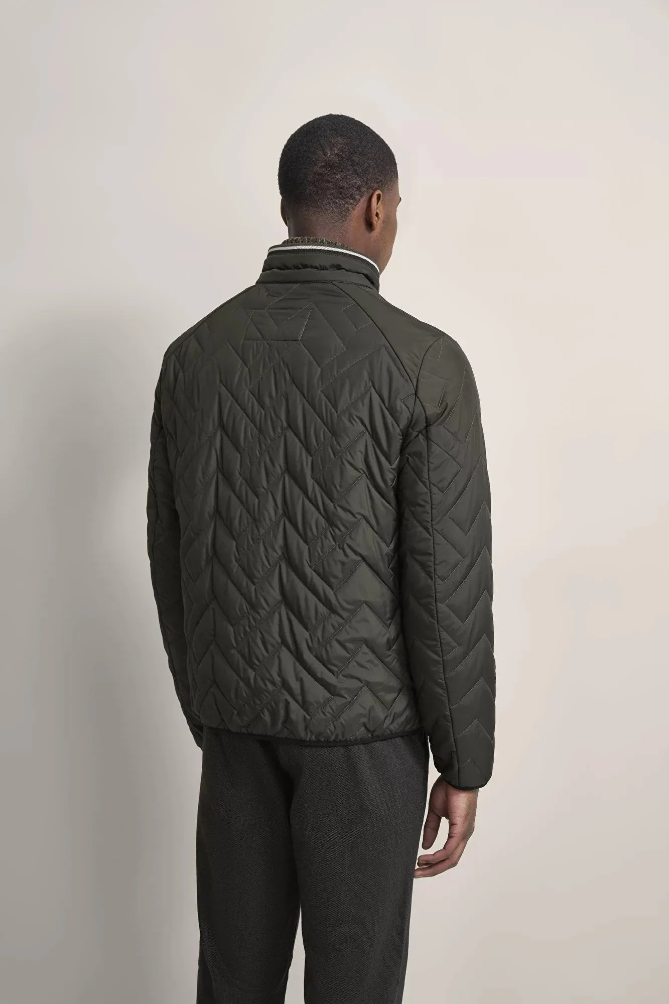 Bugatti Air Series Quilted Bomber Jacket