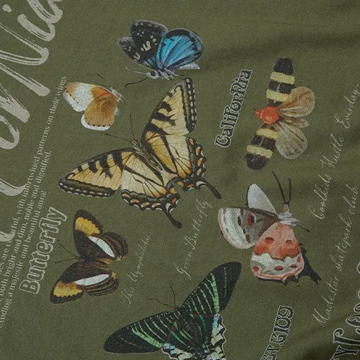 Butterfly Print Aesthetic Sweatshirt