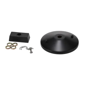 Cal Track Drop Ceiling Assembly, Top Plate in Black