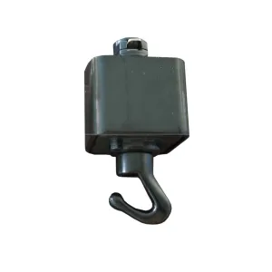 Cal Track Pendant Adaptor (3 Wires) in Black