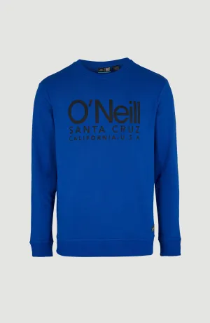 Cali Original Crew Sweatshirt | Surf the web Blue