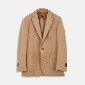 Camel Merino Wool Blazer