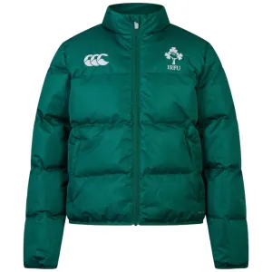 Canterbury IRFU Rugby Ireland 2024/25 Kids Rugby Full-Zip Puffer Jacket