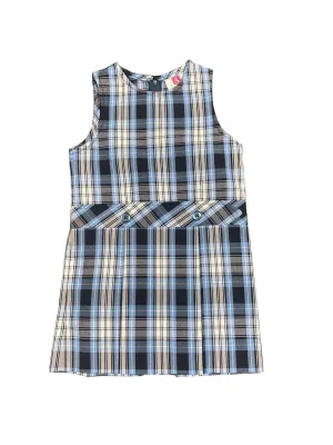 Christ The King Kick Pleat Plaid Jumper (K-2nd Only)