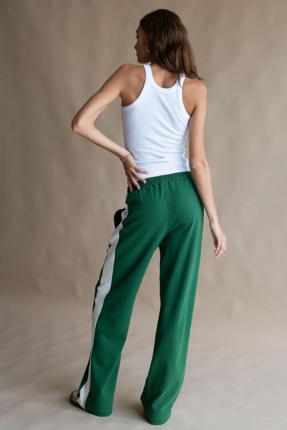 Classic Dark Green Track Pant