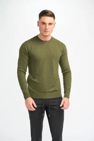 Connall Olive Jumper