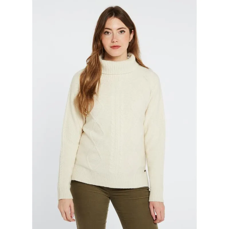 Dubarry Kirkwood Ladies Knit Jumper - Chalk