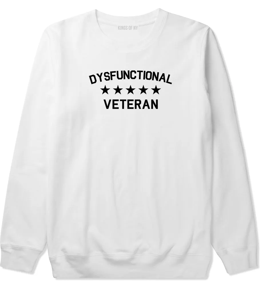 Dysfunctional Veteran Mens Crewneck Sweatshirt