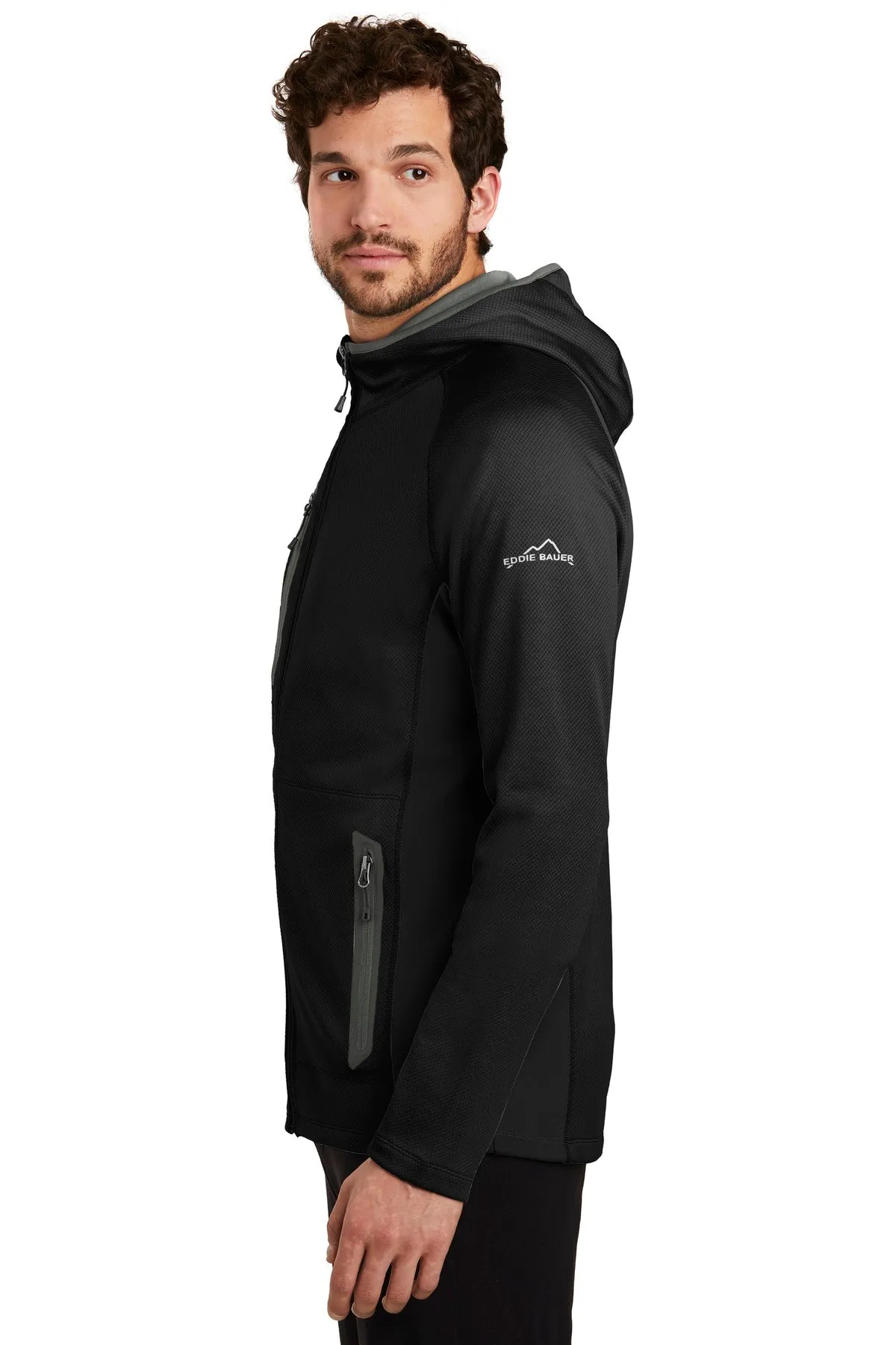 Eddie Bauer ® Sport Hooded Full-Zip Fleece Jacket. EB244