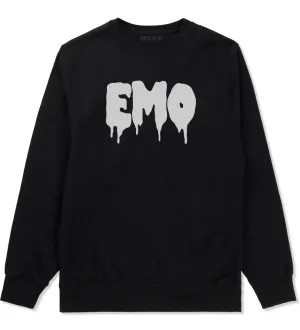 Emo Goth Mens Crewneck Sweatshirt