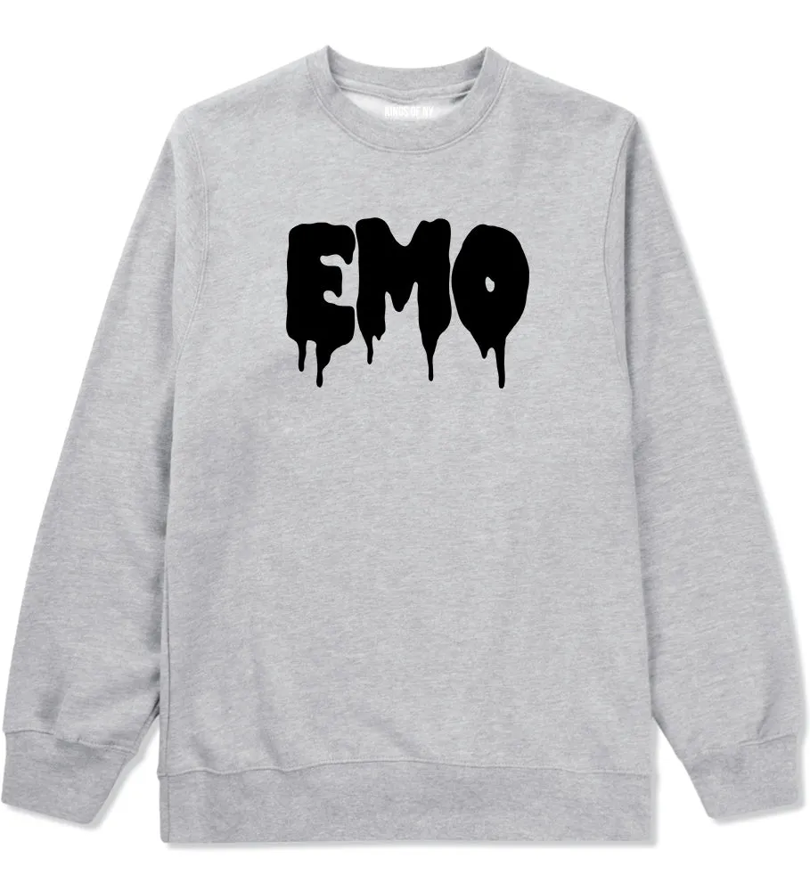 Emo Goth Mens Crewneck Sweatshirt