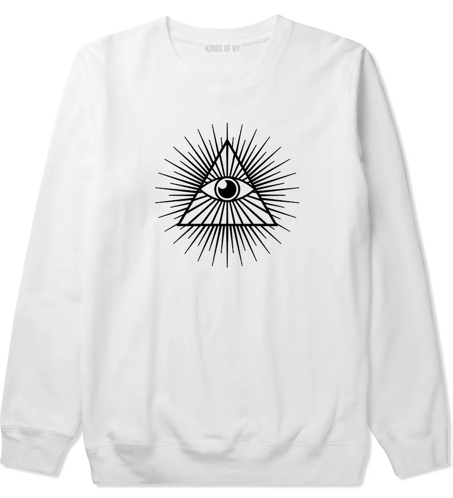 Eye Of Providence illuminati Mens Crewneck Sweatshirt