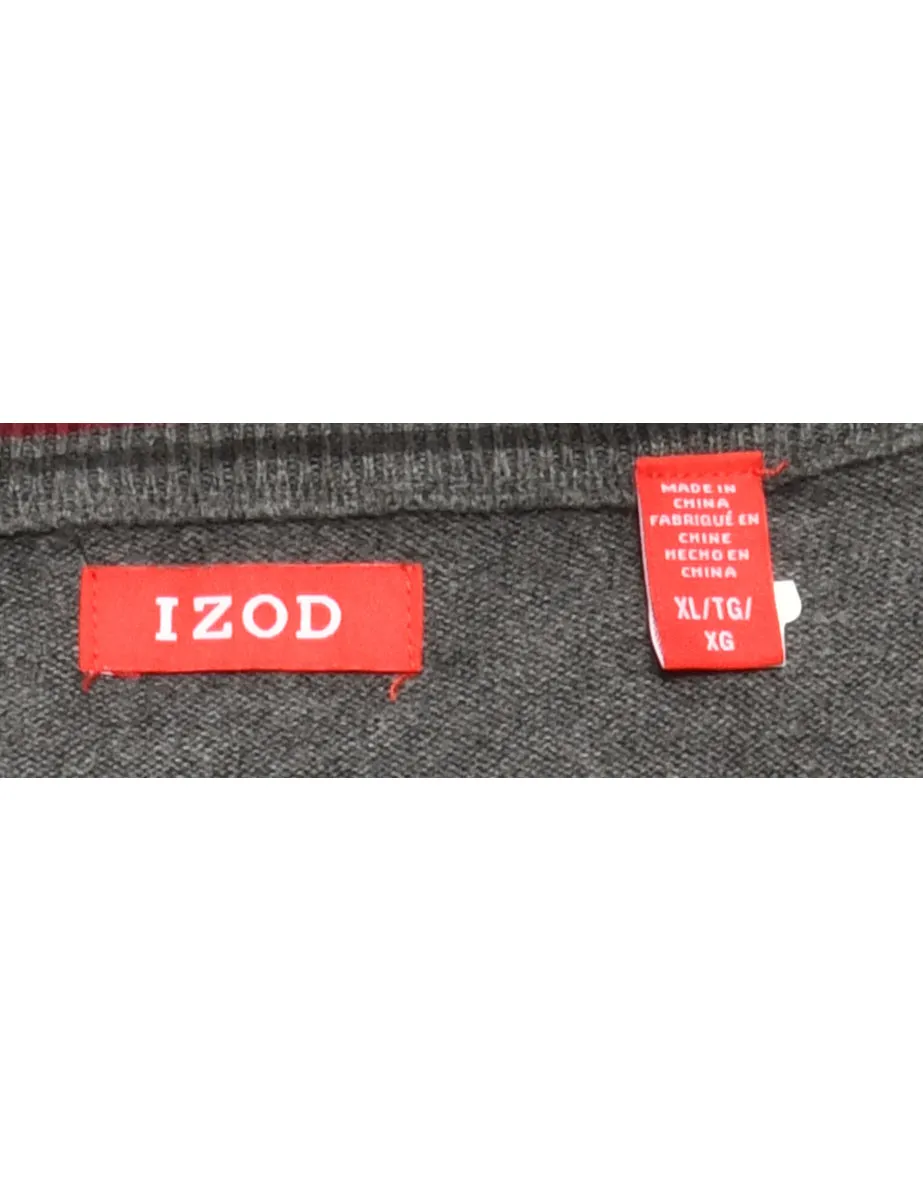 Grey Izod Jumper - XL