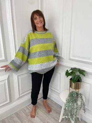 Haven Skara Stripe Knit - Citrus