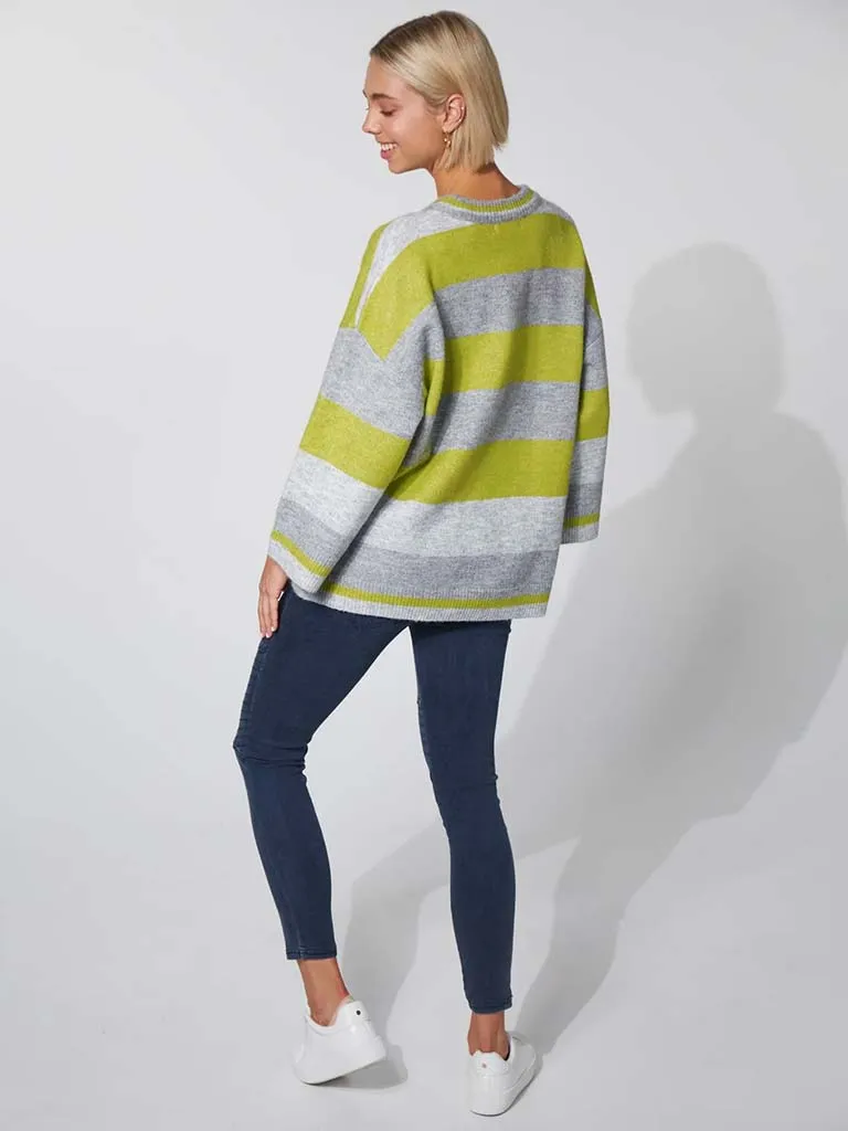 Haven Skara Stripe Knit - Citrus