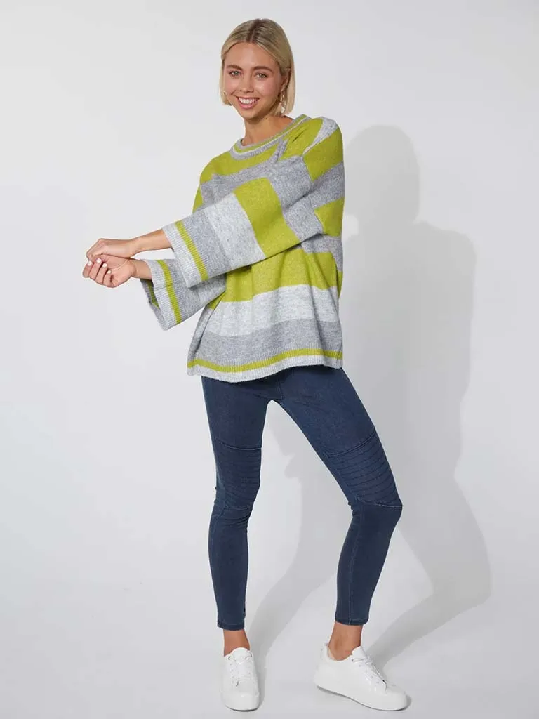 Haven Skara Stripe Knit - Citrus