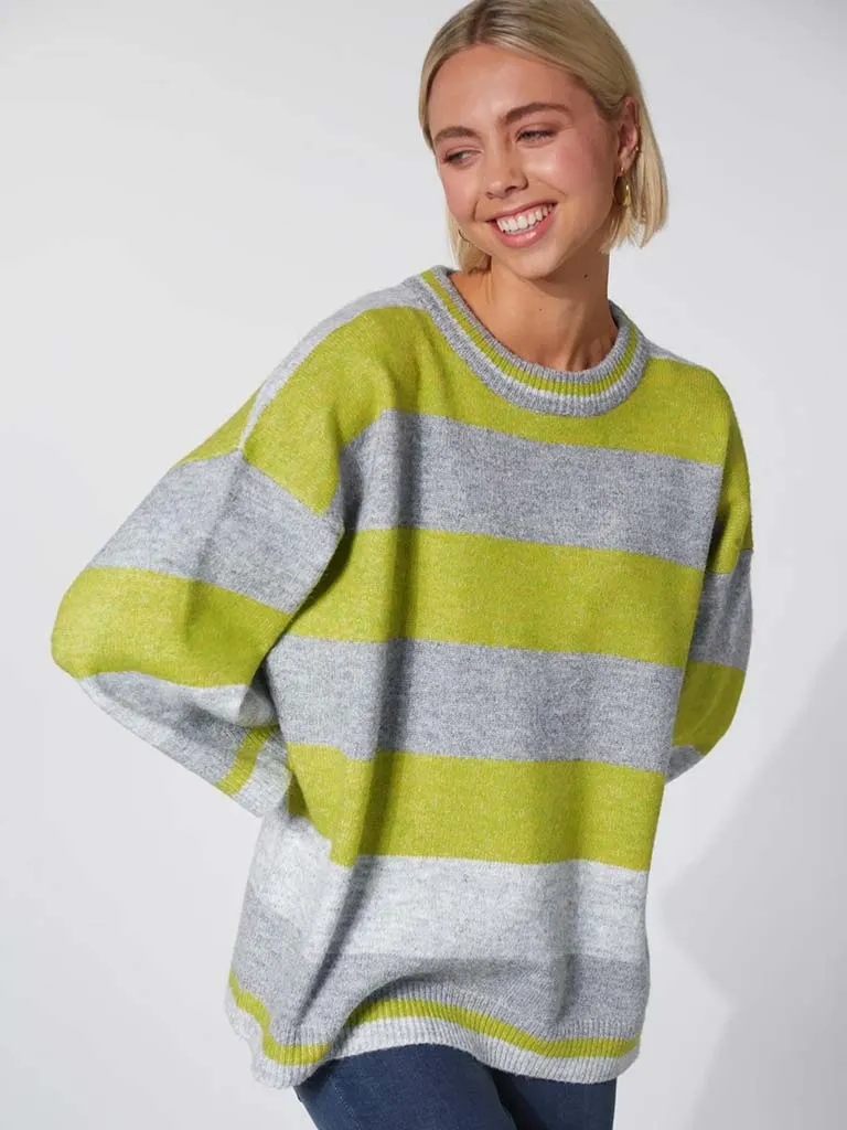 Haven Skara Stripe Knit - Citrus