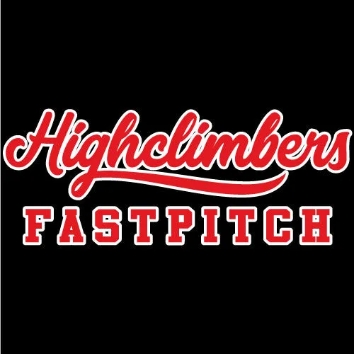 Highclimbers Fastpitch Hoodie, Crewneck or T-shirt