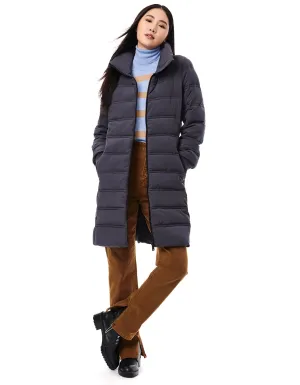 Horizontal Quilt Puffer Jacket