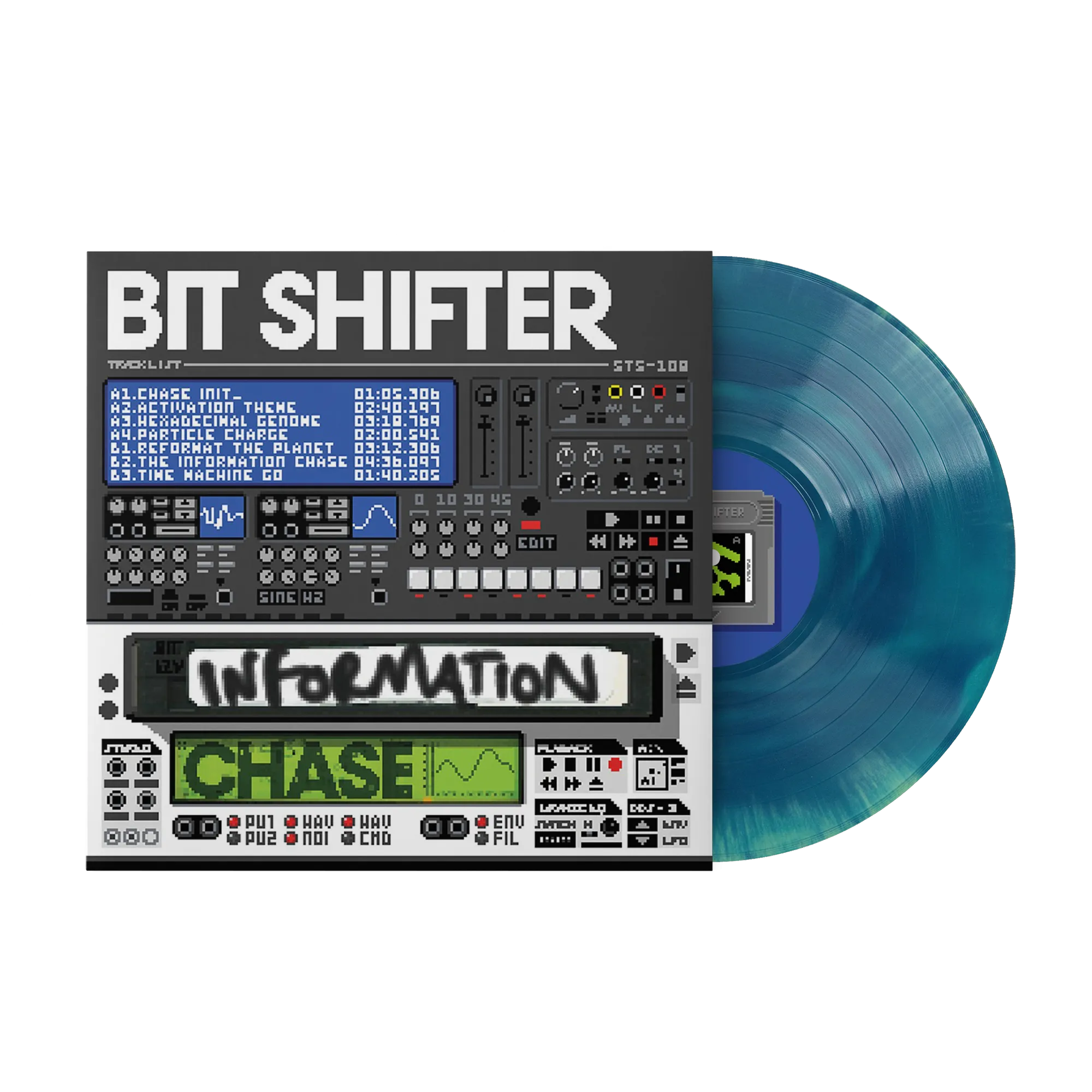 Information Chase (Original Game Soundtrack) - Bit Shifter (1xLP Vinyl Record)