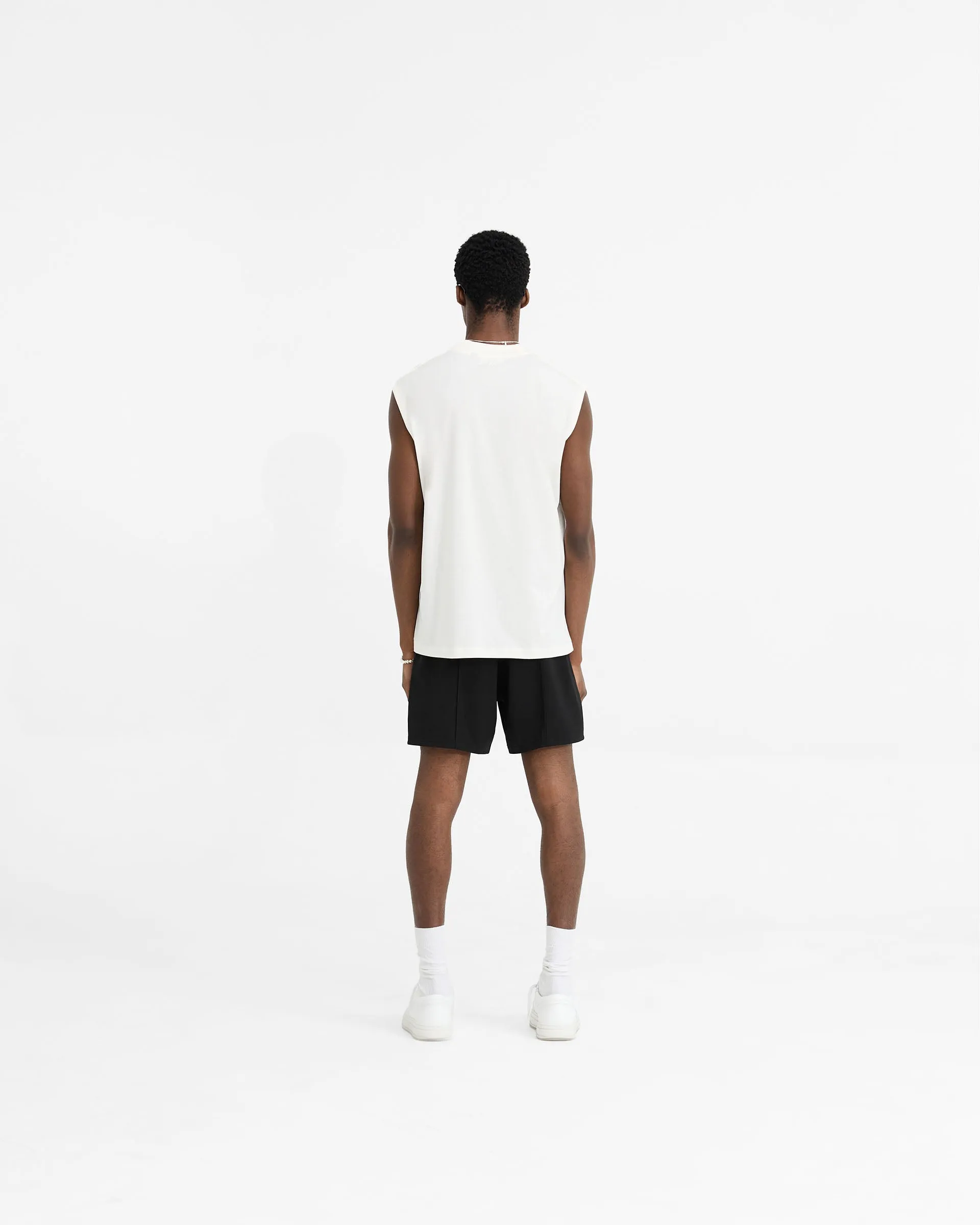 Initial Track Short - Black